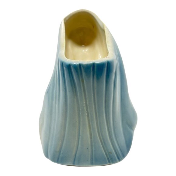 Royal Windsor Madonna Praying Planter Ceramic Blue White Vintage - Picture 3 of 10